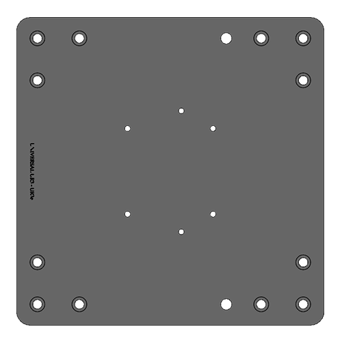 Swivellink Robot Mounting Plate RB-MP-UR3E