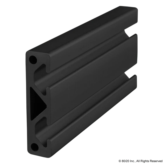50mm X 12.5mm T-Slotted Profile 25-5013-Black-FB-Photo-1