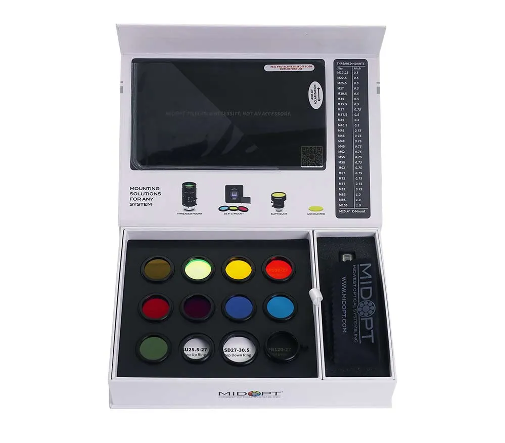 MidOpt Machine Vision Filter Kit FK201