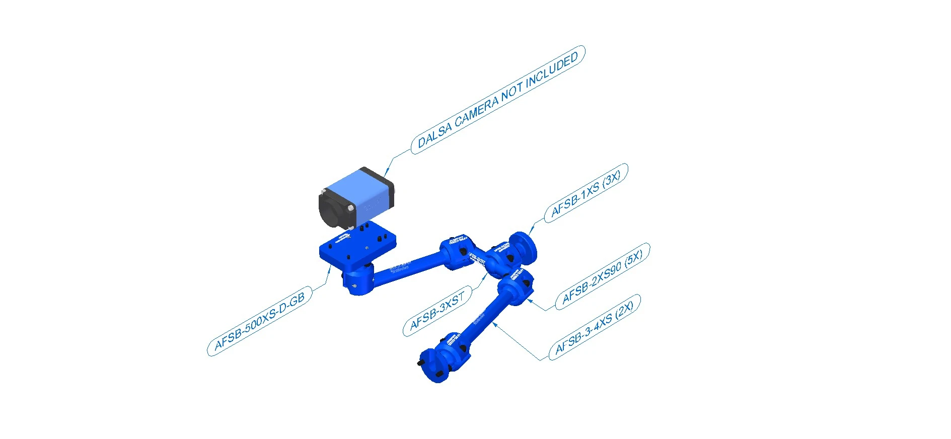 Swivellink Machine Vision Kit AFSB-1104XS-DGB