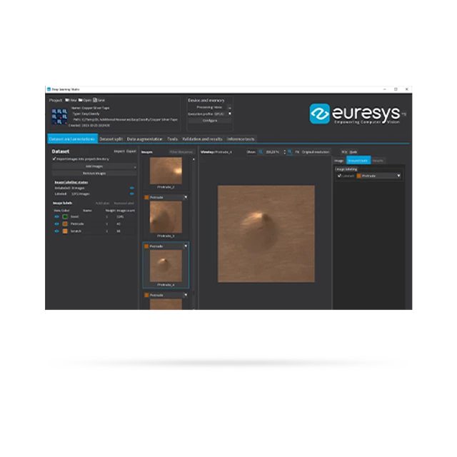 Euresys Open eVision Deep Learning Studio