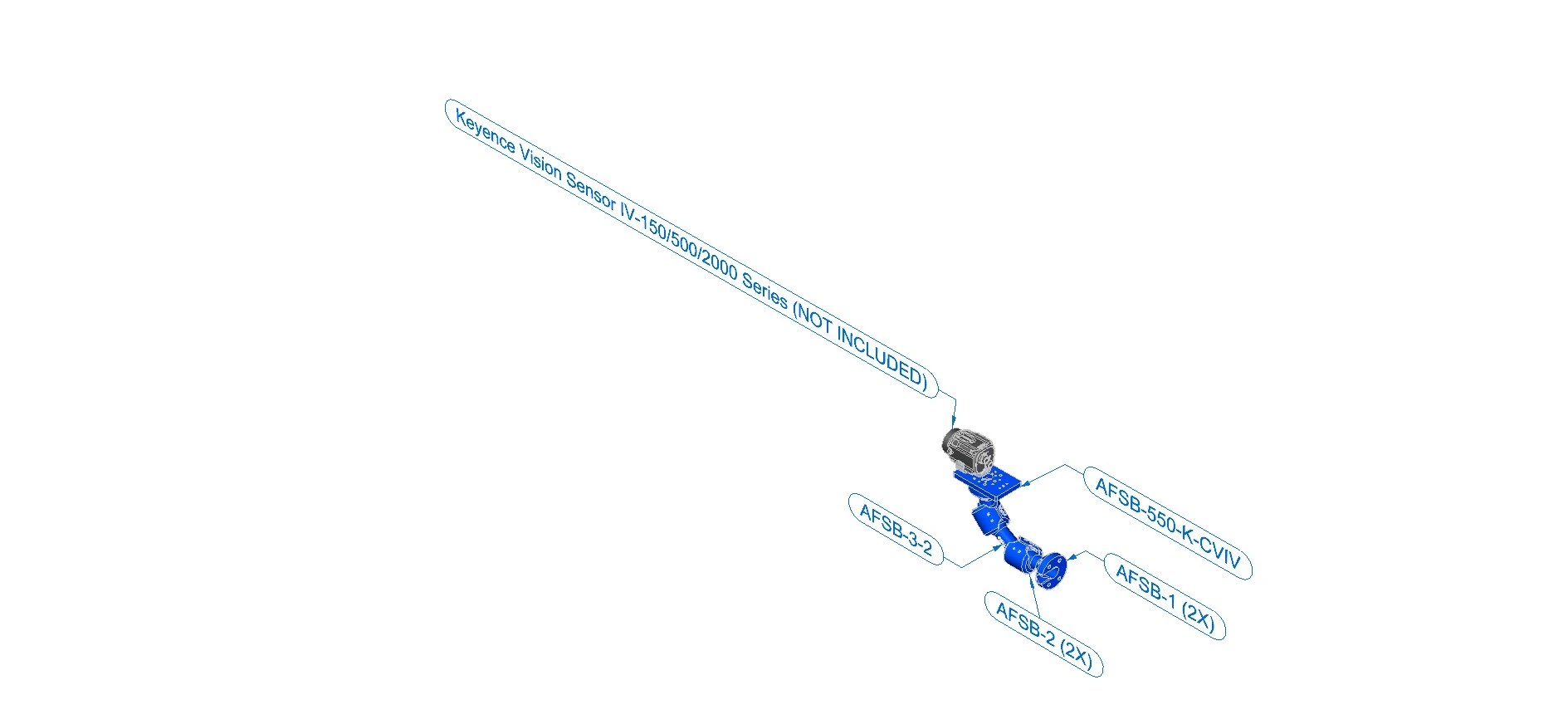 Swivellink Machine Vision Kit AFSB-1002-K-CVIV