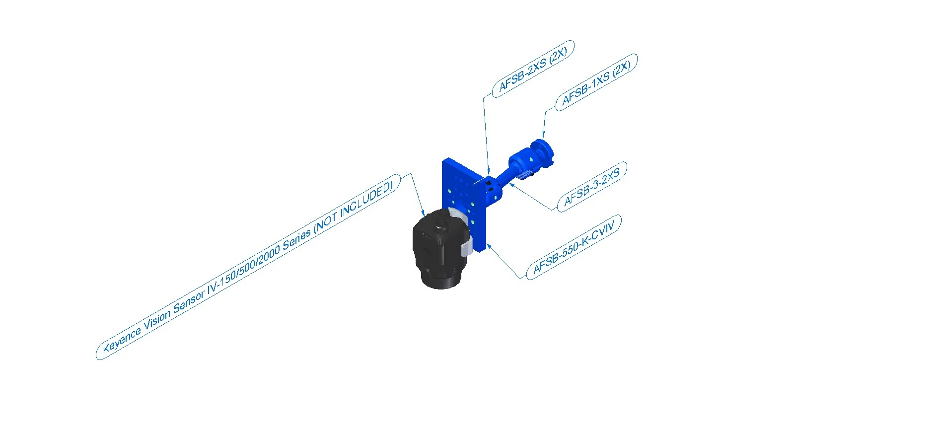 Swivellink Machine Vision Kit AFSB-1002XS-K-CVIV