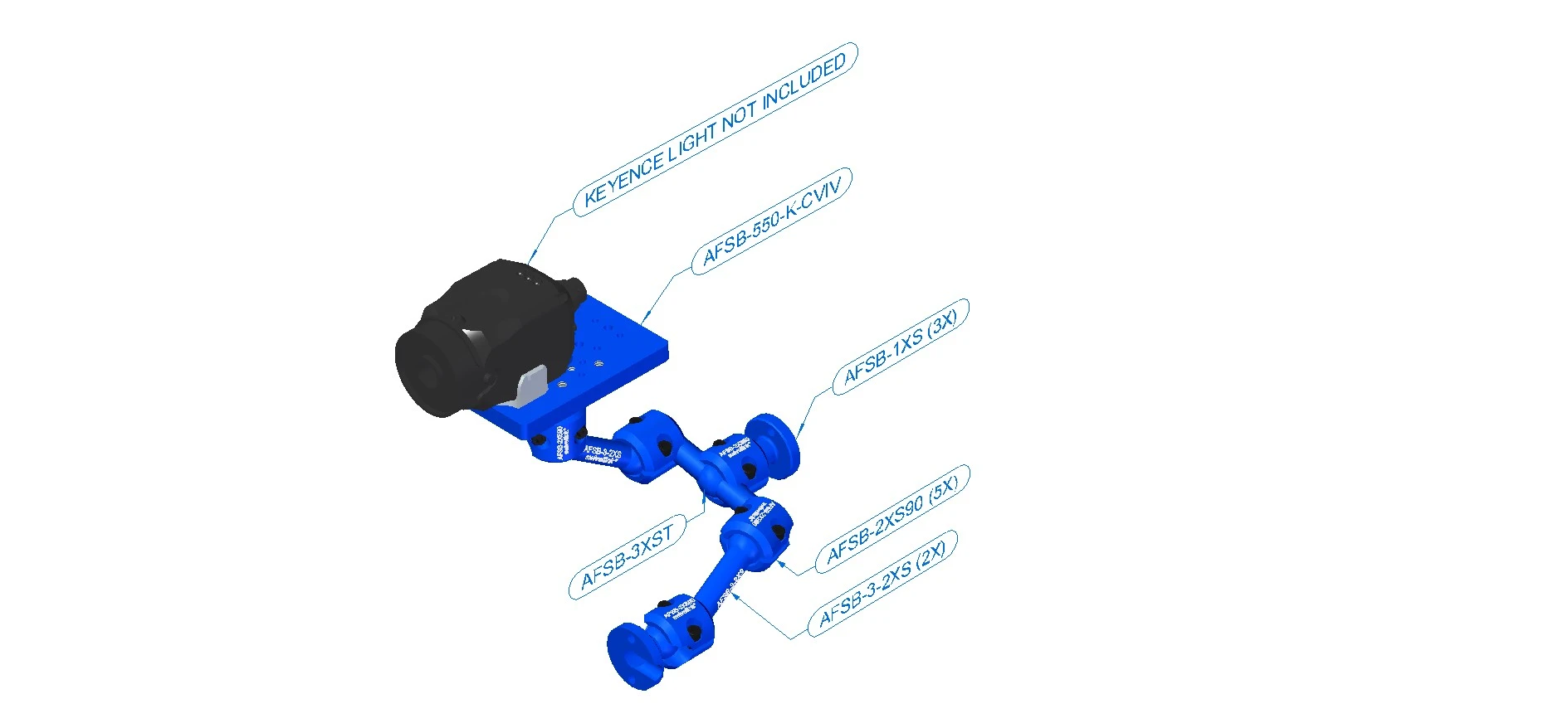 Swivellink Machine Vision Kit AFSB-1102XS-K-CVIV