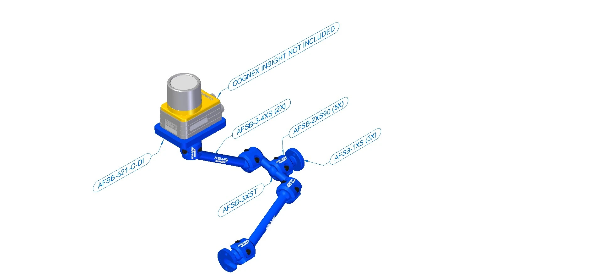 Swivellink Machine Vision Kit AFSB-1104XS-C-DI