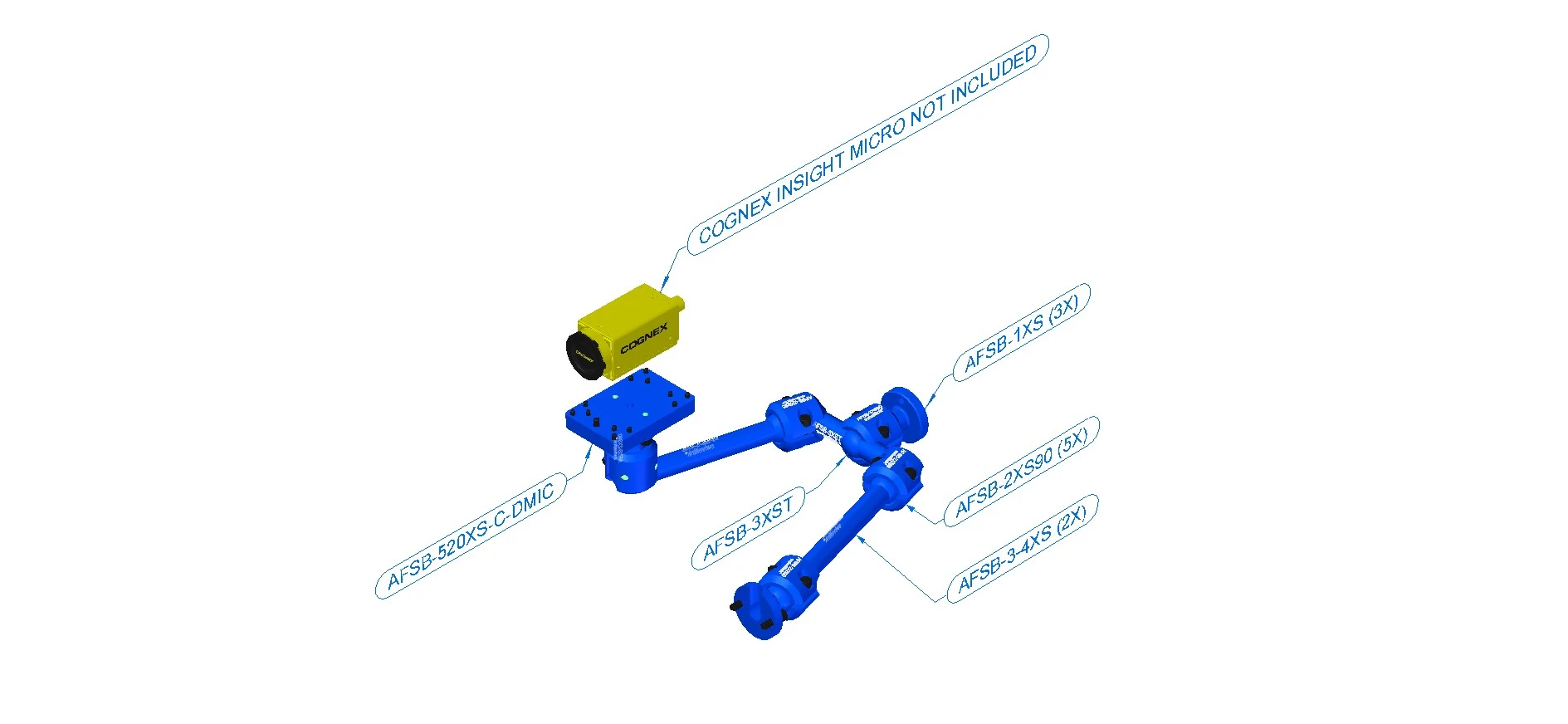 Swivellink Machine Vision Kit AFSB-1104XS-CDMIC