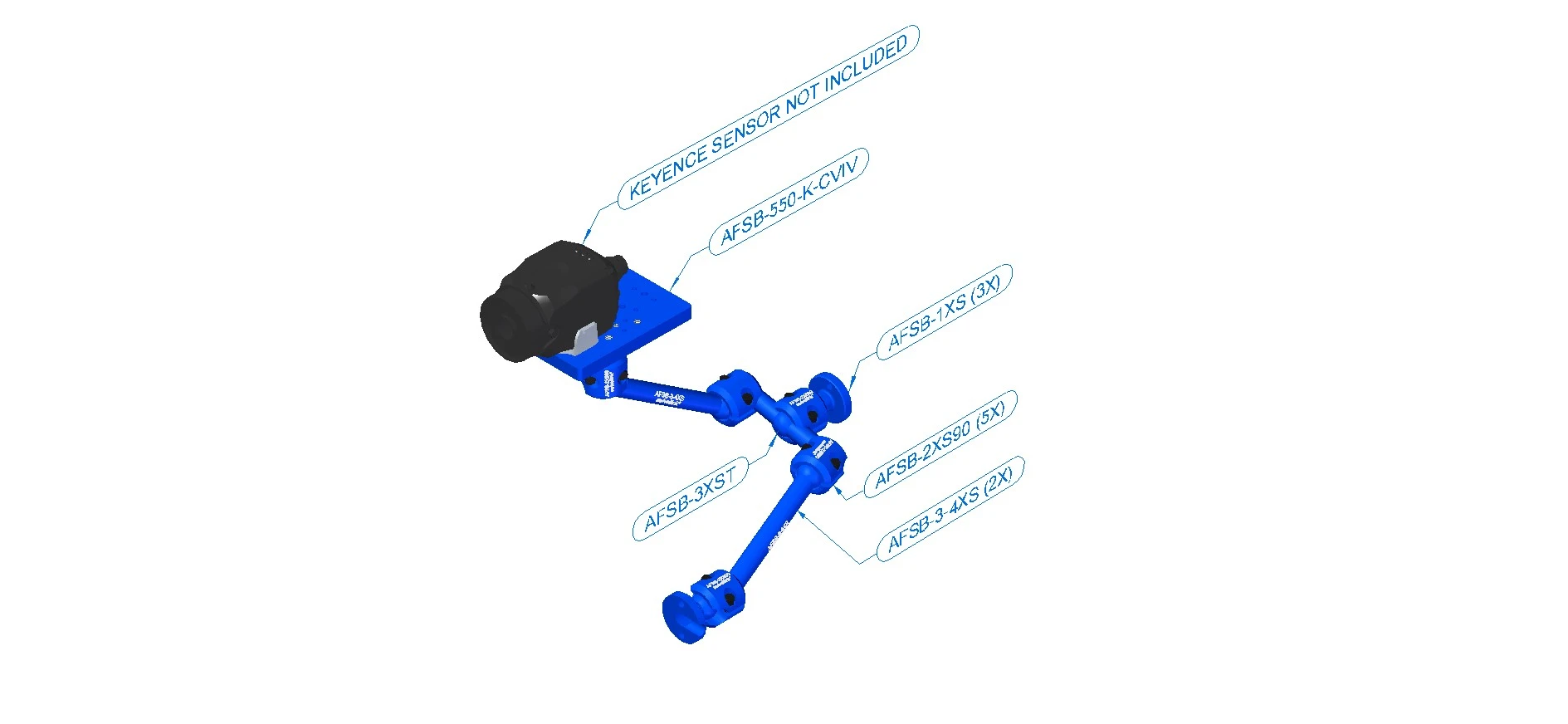 Swivellink Machine Vision Kit AFSB-1104XS-K-CVIV